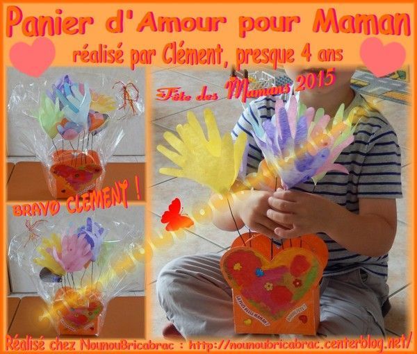 Panier d'Amour pour Maman - Clément, presque 4 ans