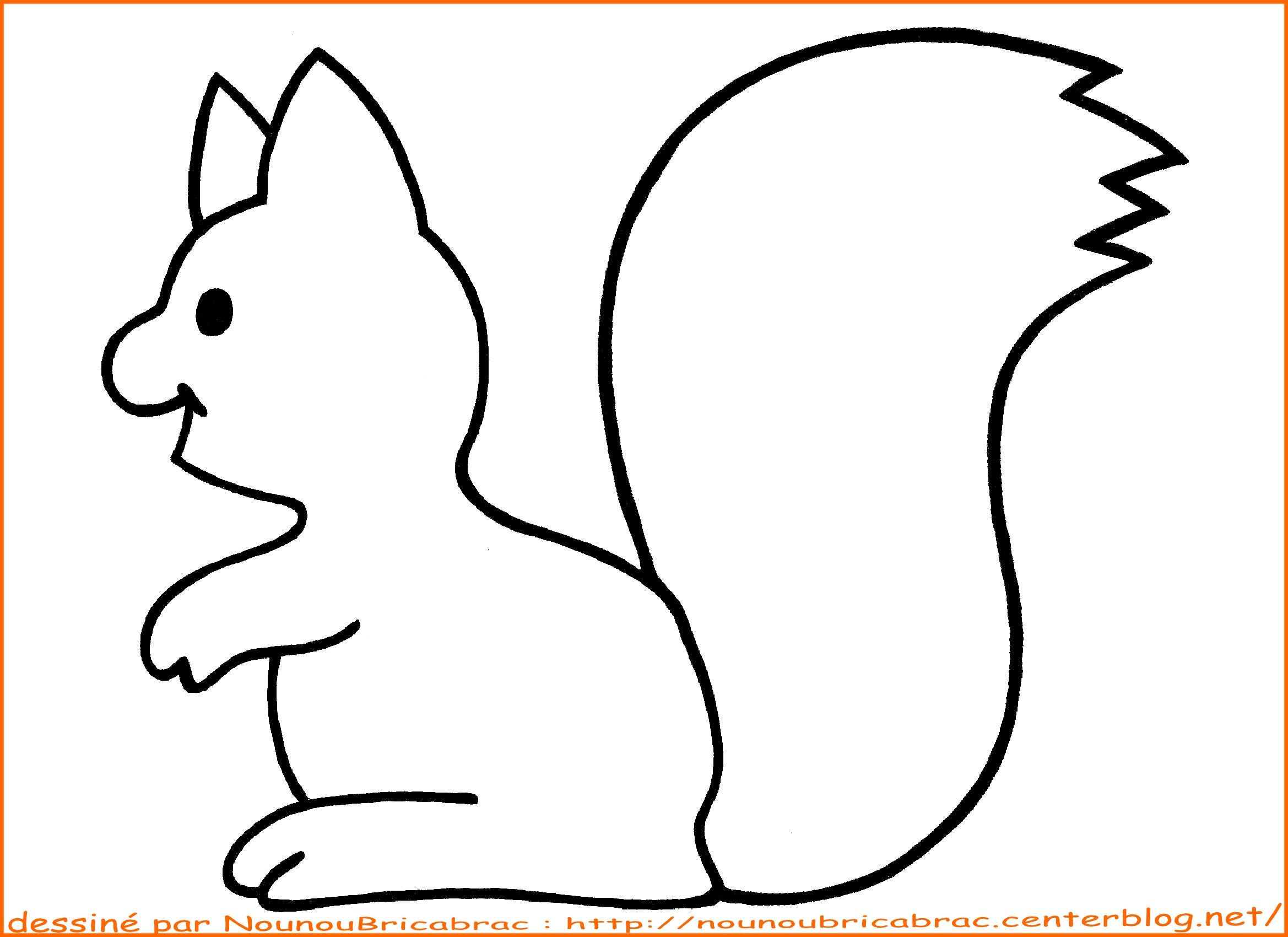 comment dessiner écureuil facilement