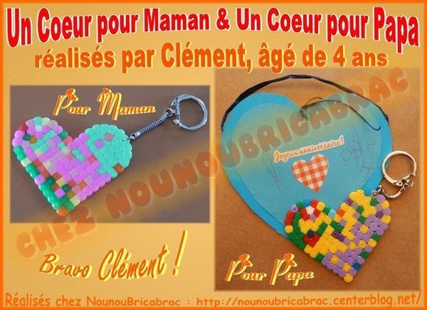Un Coeur pour Maman - Un Coeur pour Papa par Clément