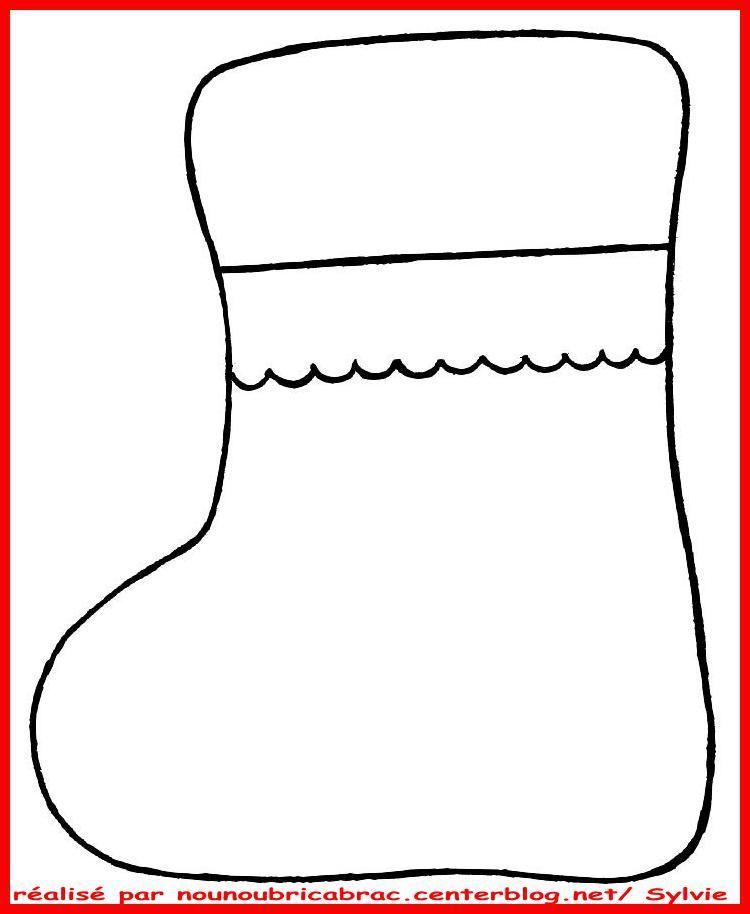 Botte Pere Noel Dessin / Coloriage La botte de cadeaux  Momes.net  Au